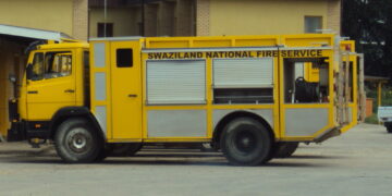 Eswatini Fire and Emergency Services truck (File Pic)