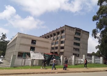 The Ministry of Home Affairs building in Mbabane, Eswatini
