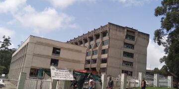 The Ministry of Home Affairs building in Mbabane, Eswatini