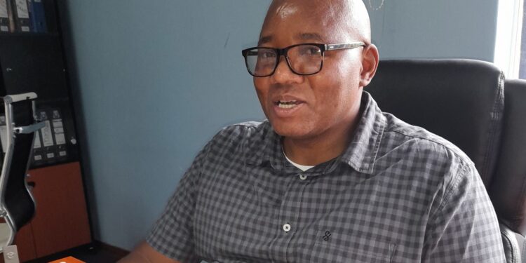 Thembinkosi Dlamini, CANGO Director speaking on the USAID funding withdrawal. Photo: Nkosingiphile Myeni