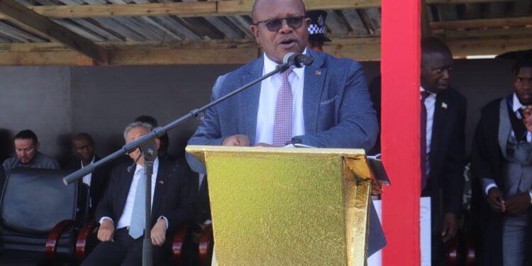 Minister of Commerce, Industry and Trade Manqoba Khumalo addresses graduates, urging them to use their skills to build businesses and drive economic growth.