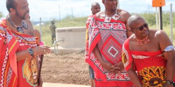 King Mswati III officially hands over the Ndzevane factory shell to the community, marking a significant step in Eswatini’s job creation and industrial expansion efforts.