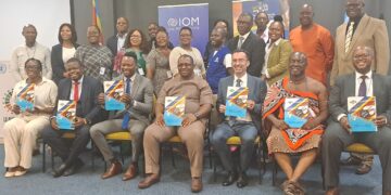 Labour Minister Phila Buthelezi during the launch of the Eswatini Labour Migration Policy on March 6, 2025.