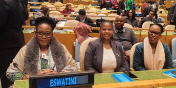DPM Thulisile Dladla addresses the UN on Eswatini’s progress in gender equality.