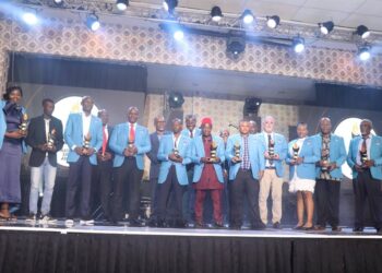 Winners and dignitaries celebrate excellence at the 5th Eswatini Sports Awards held at Esibayeni Lodge. Photos by Ministry of Sports, Culture and Youth Affairs.