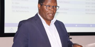 David Myeni, Chief Executive Officer of SMVAF, leading the conversation on customer experience.