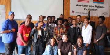 Content creators in Eswatini sharpen their skills at a workshop led by Gabriella Mikiewicz, focusing on brand promotion and digital marketing.