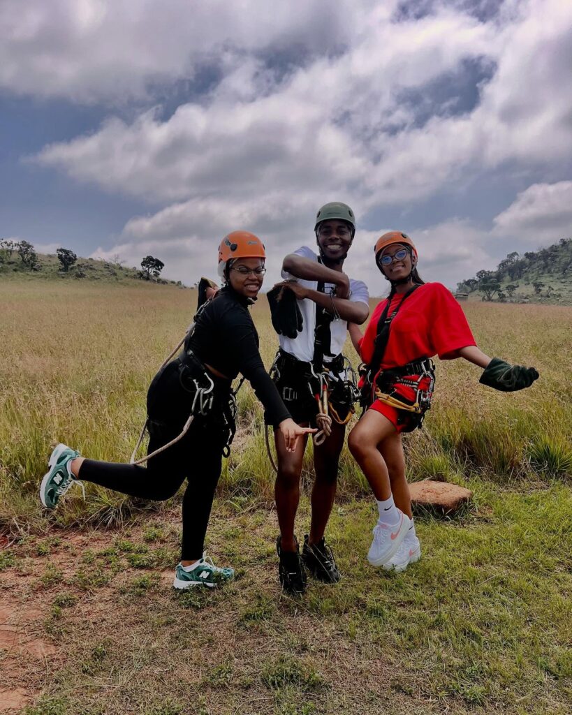 Influencers enjoy the thrilling Malolotja Canopy Tour as part of Eswatini Tourism’s Easter campaign. Photos: Eswatini Tourism