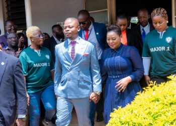 Shepherd Bushiri and his wife