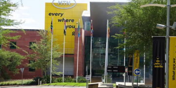 MTN headquarters in Johannesburg, South Africa.