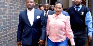 Shepherd Bushiri and his wife