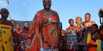 His Majesty King Mswati III officially hands over a E24 million water project to Mpolonjeni residents, marking a milestone in clean water access for the Lubombo Region.