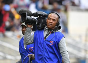 SuperSport cameraman during a DStv Premiership match. File photo. Image: Philip Maeta/Gallo Images