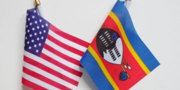 United States and Eswatini flags