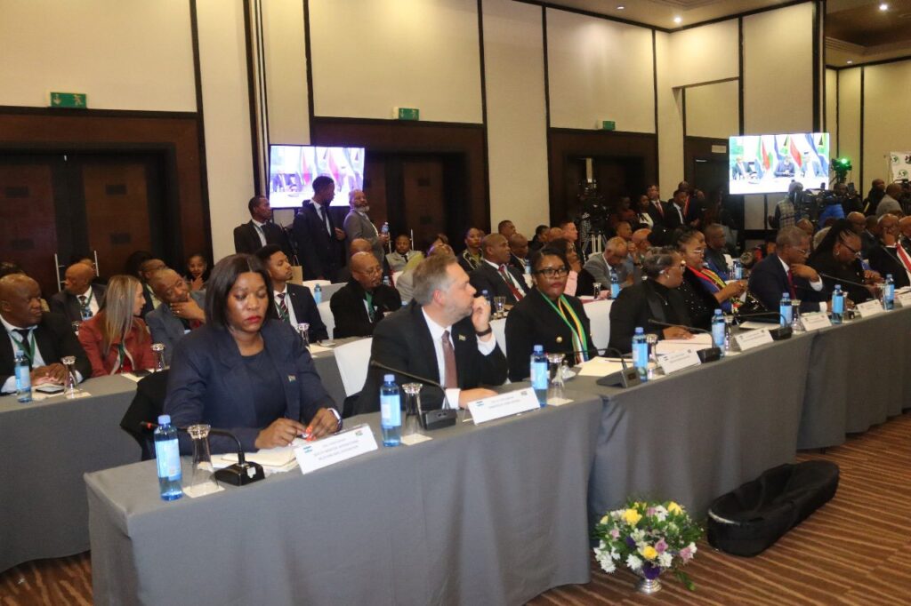 Lesotho and South Africa ministers engage in bilateral discussions in Maseru.