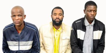 The three escaped inmates are recaptured near Ngwenya after attempting to flee to South Africa