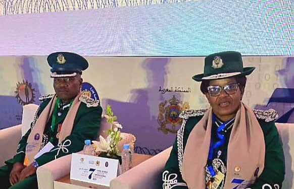 Commissioner General LaMakhosini Phindile Dlamini at the ACSA 7th Biennial Conference in Rabat, Morocco, where she was re-elected Regional Vice Chairperson for Southern Africa.