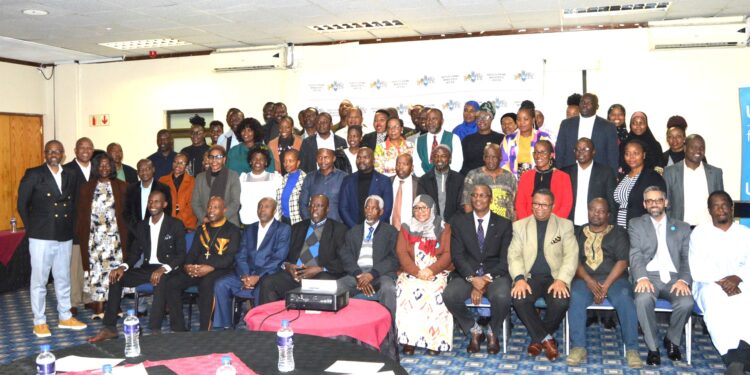 Faith leaders from across Eswatini gathered at The George Hotel to discuss collective action against violence towards children. Photo: Deputy Prime Minister’s Office – Eswatini
