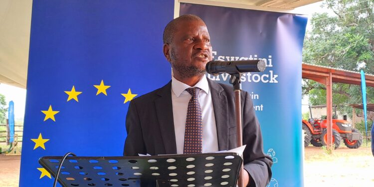 Minister of Agriculture Mandla Tshawuka