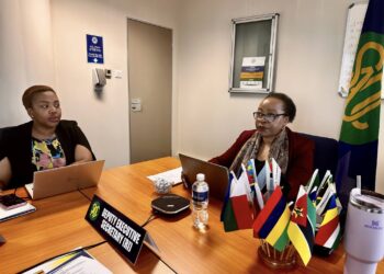 SADC Ministers during the virtual Extraordinary Meeting on Disaster Risk Management held on May 12-13, 2025.