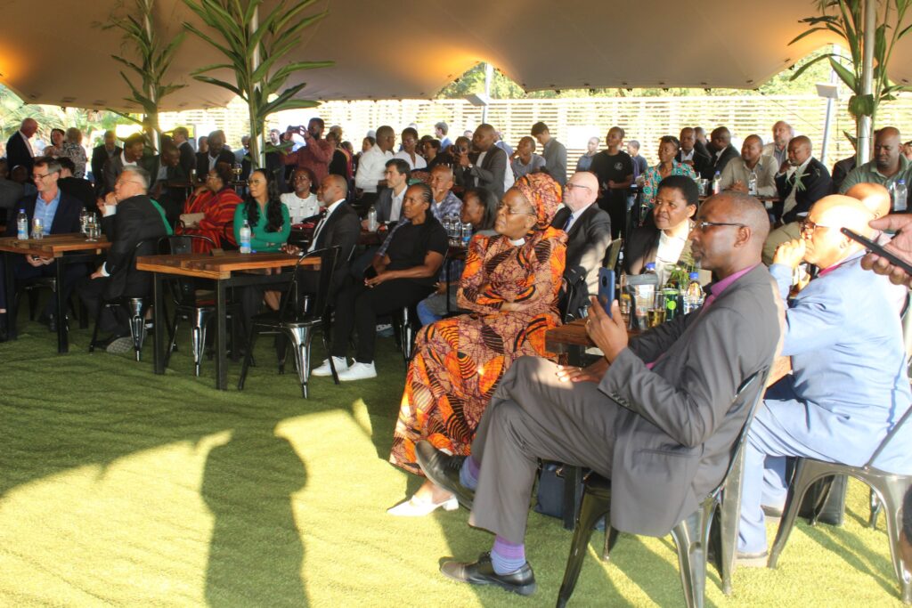 Dignitaries and guests gather in Malkerns to celebrate #EuropeDay 2025.
Photo: European Union in Eswatini