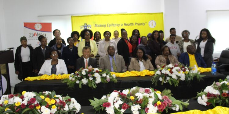 Conference delegates gather for a group photo at the close of the event hosted by Eswatini Epilepsy Organization and EMCU.