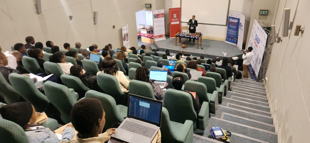 Participants from UNESWA, local colleges, and cultural institutions during the Wikipedia Editing and Translation Workshop at King Sobhuza II Park, focused on expanding SiSwati content online.