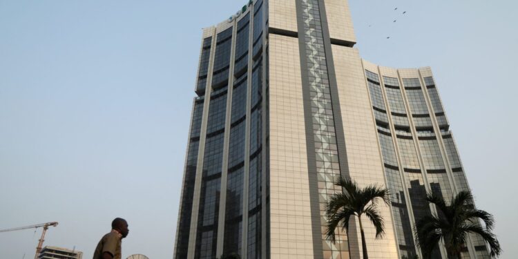 The headquarters of the African Development Bank (AfDB) are pictured in Abidjan, Ivory Coast, January 30, 2020.REUTERS/Luc Gnago/File Photo