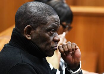Pastor Timothy Omotoso appeared nervous in the Gqeberha High Court, where judgment was delivered in his latest court application as part of his attempt to have the case against him fail. Photo: Lulama Zenzile