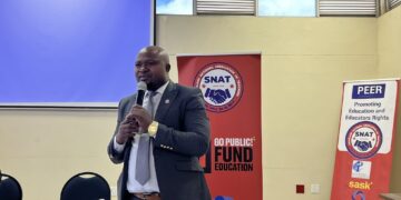 SNAT General Secretary Lot Vilakati Photo X/@SnatSwaziland