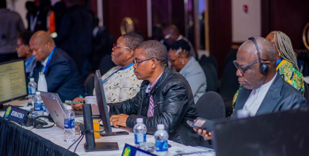 SADC senior officials discuss strategies to address environmental and tourism challenges ahead of the ministerial meeting in Eswatini, May 2025.