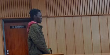 Melusi Dlamini who appeared in court for house breaking requested to be sent to Rehab. Photo by Khulekile Mhlanga