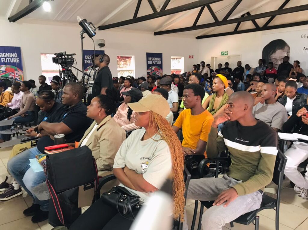 Young artists and stakeholders engage in dialogue at the MTN Bushfire UN Live event, calling for better access to information, funding, and collaboration in Eswatini’s creative industry. Photo: Sphelele Manyatsi
