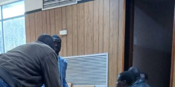 The four Accused persons with their attorney