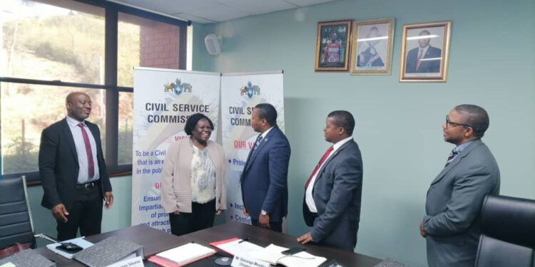 Auditor General’s Office team during the digital audit system training session