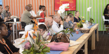 Business networking at the Africa Travel Indaba in Durban
