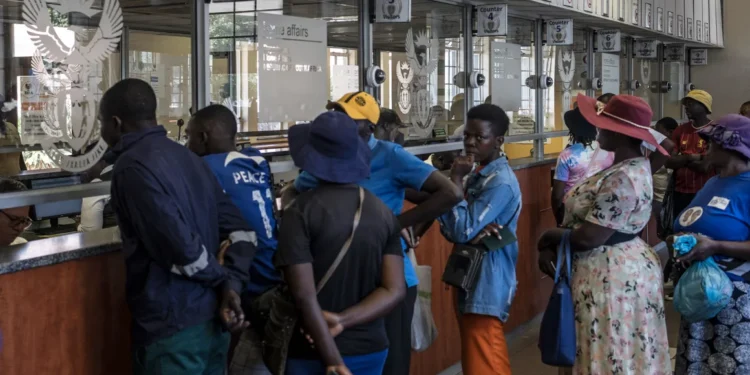 Difficulty crossing African borders is a regular source of frustration for African travelers. Marco Longari/AFP/Getty Images