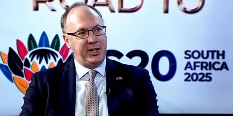 British High Commissioner to South Africa, Antony Phillipson