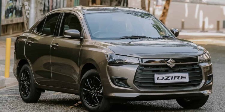 The all-new Suzuki DZire sheds its Swift styling for a bold new look and a larger boot, offering practical sedan comfort in a compact frame.