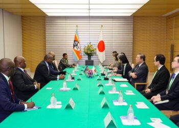 Eswatini Prime Minister Russell Mmiso Dlamini and Japanese Prime Minister Shigeru Ishiba meet with their delegates in Tokyo to discuss strengthening bilateral relations and boosting investment opportunities.