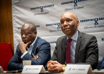Eswatini Railways CEO Nixon Dlamini shortly after being elected President of the Southern African Railways Association during the board meeting held in Mbabane on 19 June 2025.