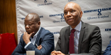 Eswatini Railways CEO Nixon Dlamini shortly after being elected President of the Southern African Railways Association during the board meeting held in Mbabane on 19 June 2025.