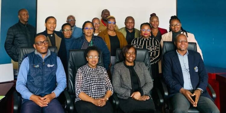 Officials and health directors meet in Mbabane to review Eswatini’s pandemic fund application and validate the One Health Charter on June 3, 2025.