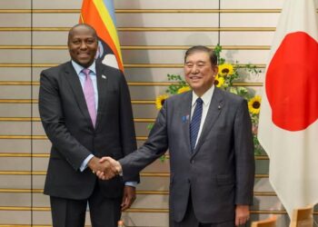 Prime Minister Russel Mmiso Dlamini with Japan’s Prime Minister Shigeru Ishiba during a bilateral meeting at the Prime Minister’s Office in Tokyo, Japan. Photo: Supplied.