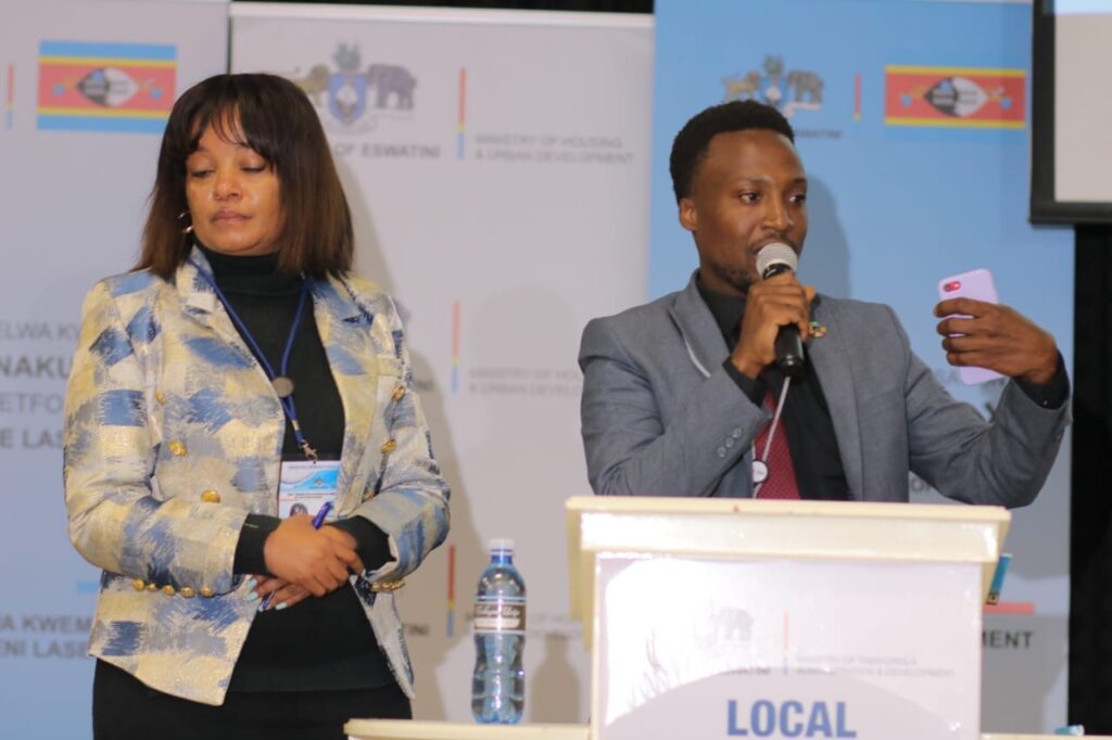 Young delegates engage during Day 2 of the Eswatini Local Government Conference at Esibayeni Lodge, where youth inclusion and traditional leadership were central to the discussions.