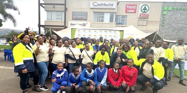 Residents and stakeholders gather in Ezulwini as the Municipality launches the At-Source Waste Separation initiative on World Environment Day, June 5, 2025.