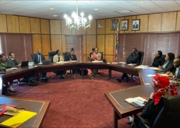 High-level Eswatini officials and energy stakeholders, including Principal Secretary Sizwe Ntshangase from the Ministry of Foreign Affairs and International Cooperation and Eswatini Electricity Company (EEC) Managing Director Alan Mkhonta, gathered in Mbabane on Thursday, June 12.