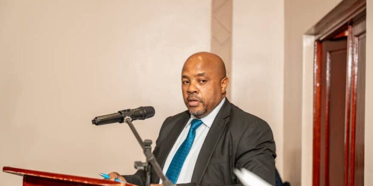 Minister of Health, Mduduzi Matsebula