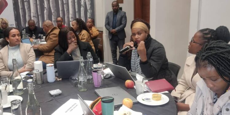 Stakeholders from government, civil society, and international partners participate in a consultative workshop in Mbabane to develop Eswatini’s Child Online Protection Strategy, as part of the Month of the Child activities.
