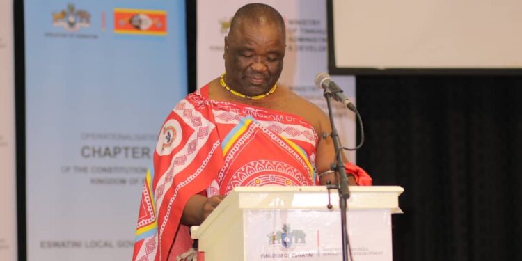 Minister of Education and Training, Hon. Owen Nxumalo